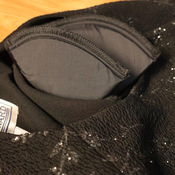 Vtg Jessica Howard Textured Jacket Maxi Dress Set Evening Formal NYE 90s Size 6 - Picture 8 of 16